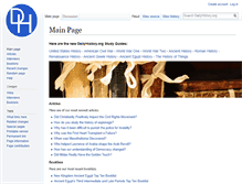 Tablet Screenshot of dailyhistory.org